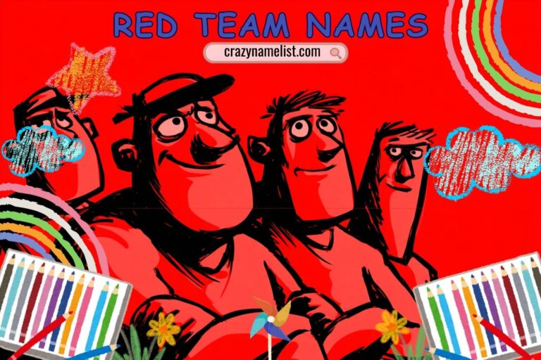 red team names