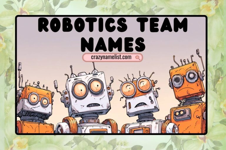 robotics team names