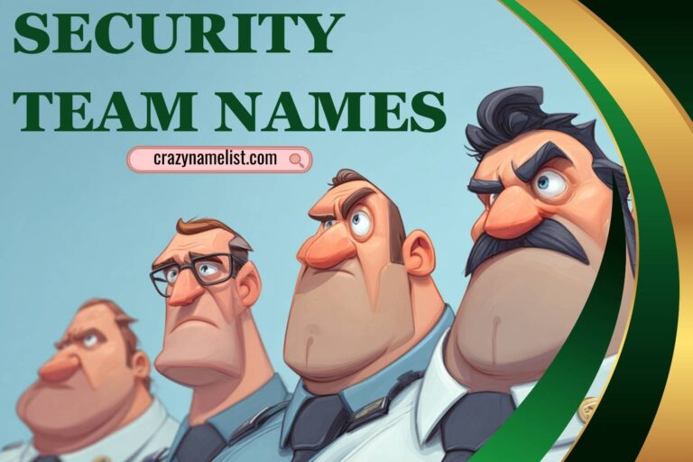 security team names