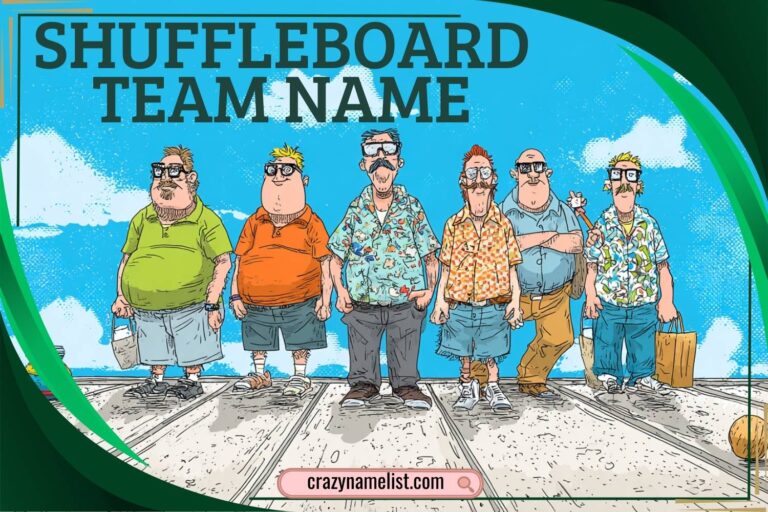 shuffleboard team names