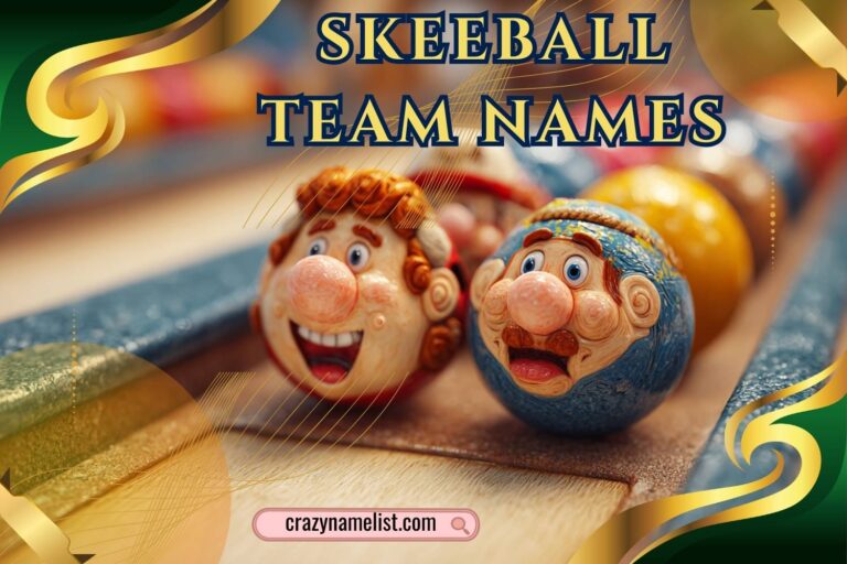 skeeball team names