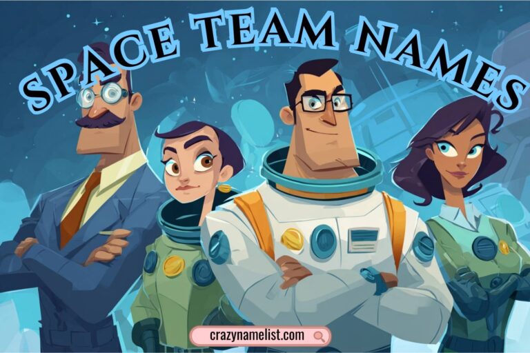 space team names