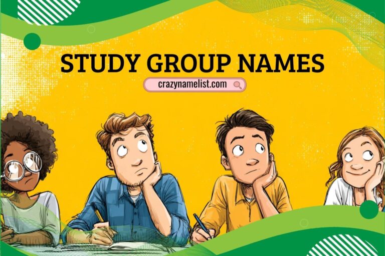 study group names