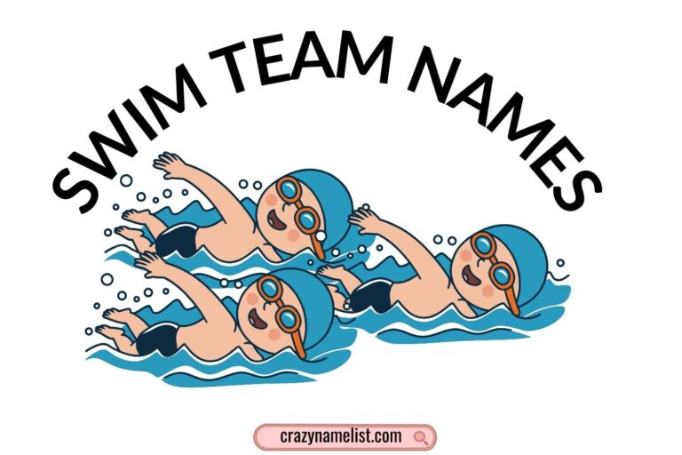 swim team names
