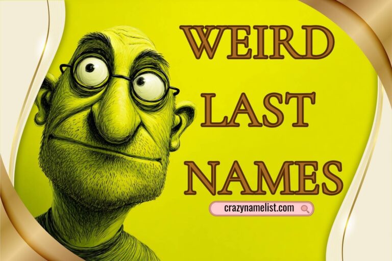 weird last names