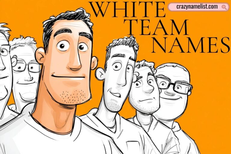 white team names