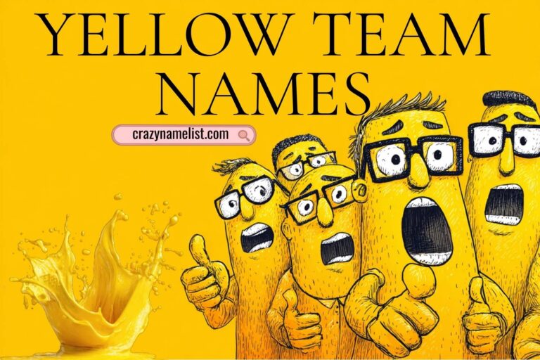 yellow team names
