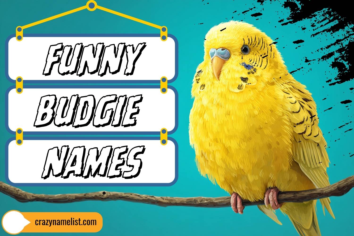 funny budgie names